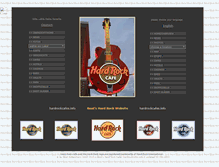 Tablet Screenshot of hardrockcafes.info